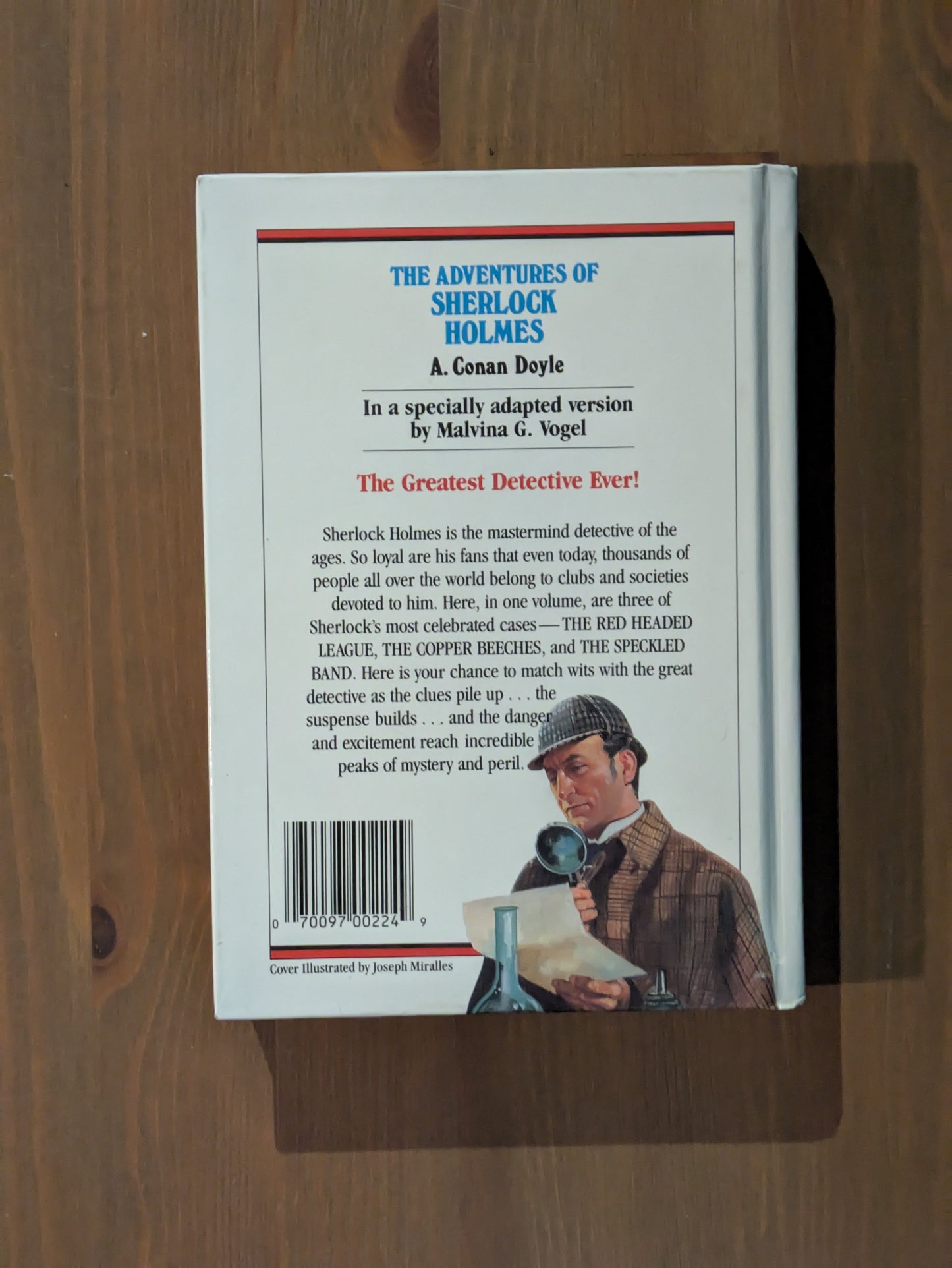 Adventures of Sherlock Holmes, The (Great Illustrated Classics) Vintage Hardcover