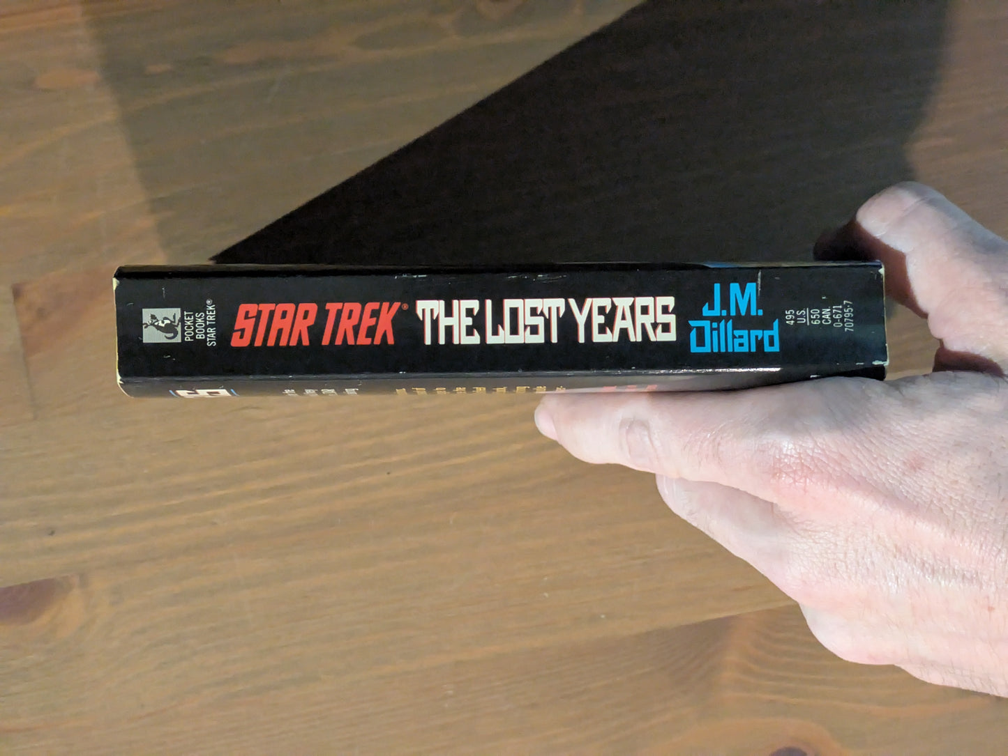 Lost Years, The (Star Trek) by J.M. Dillard - Vintage Paperback