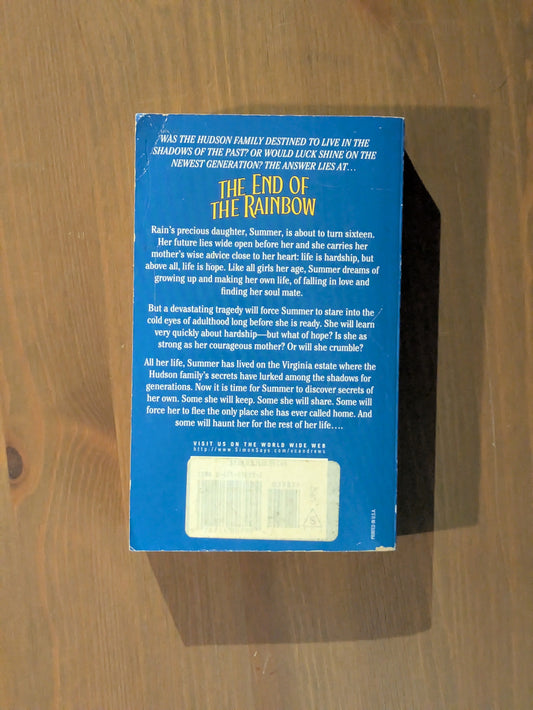 End of the Rainbow, The (Hudson #4) by V.C. Andrews - Vintage Paperback