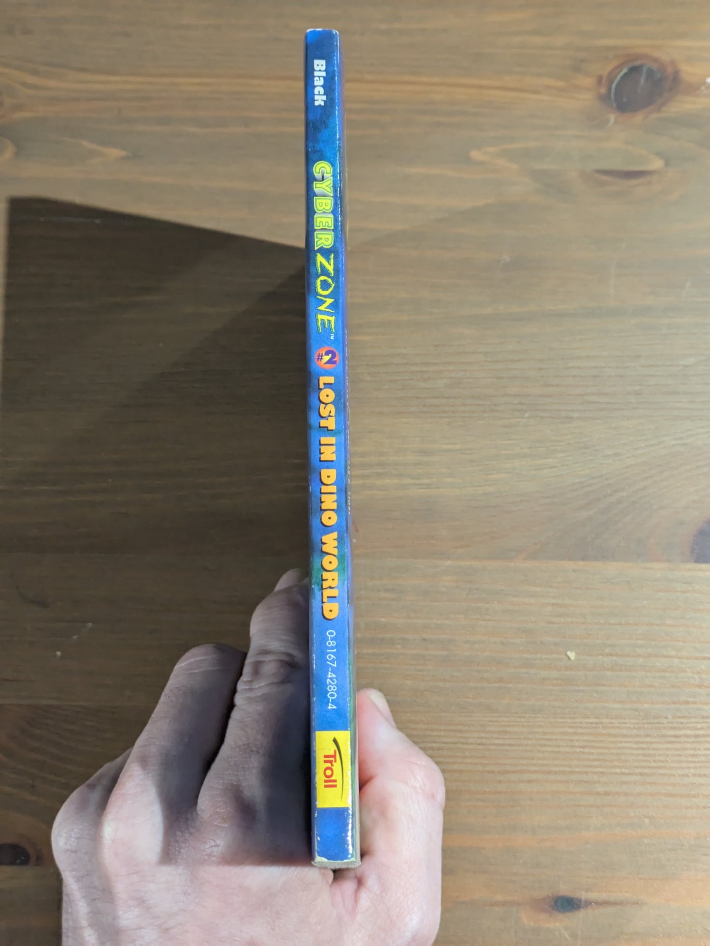 Lost In Dino World (Cyber Zone #2) by S.F. Black - Vintage Paperback