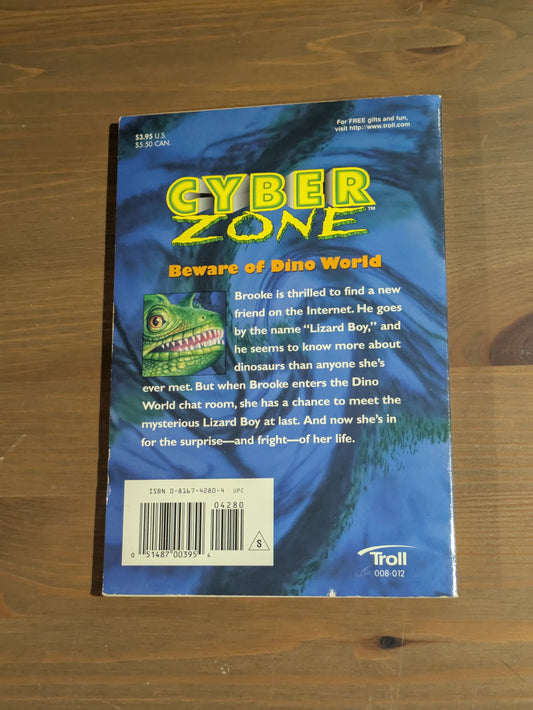 Lost In Dino World (Cyber Zone #2) by S.F. Black - Vintage Paperback