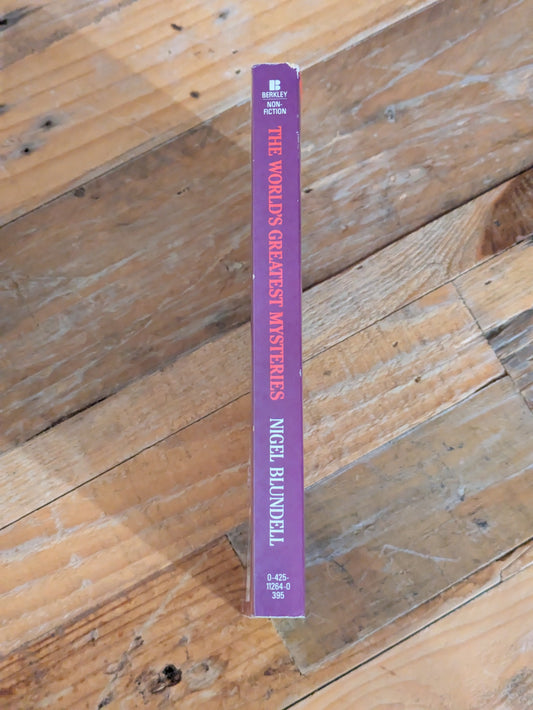 Worlds Greatest Mysteries (Vintage Paperback) by Nigel Blundell