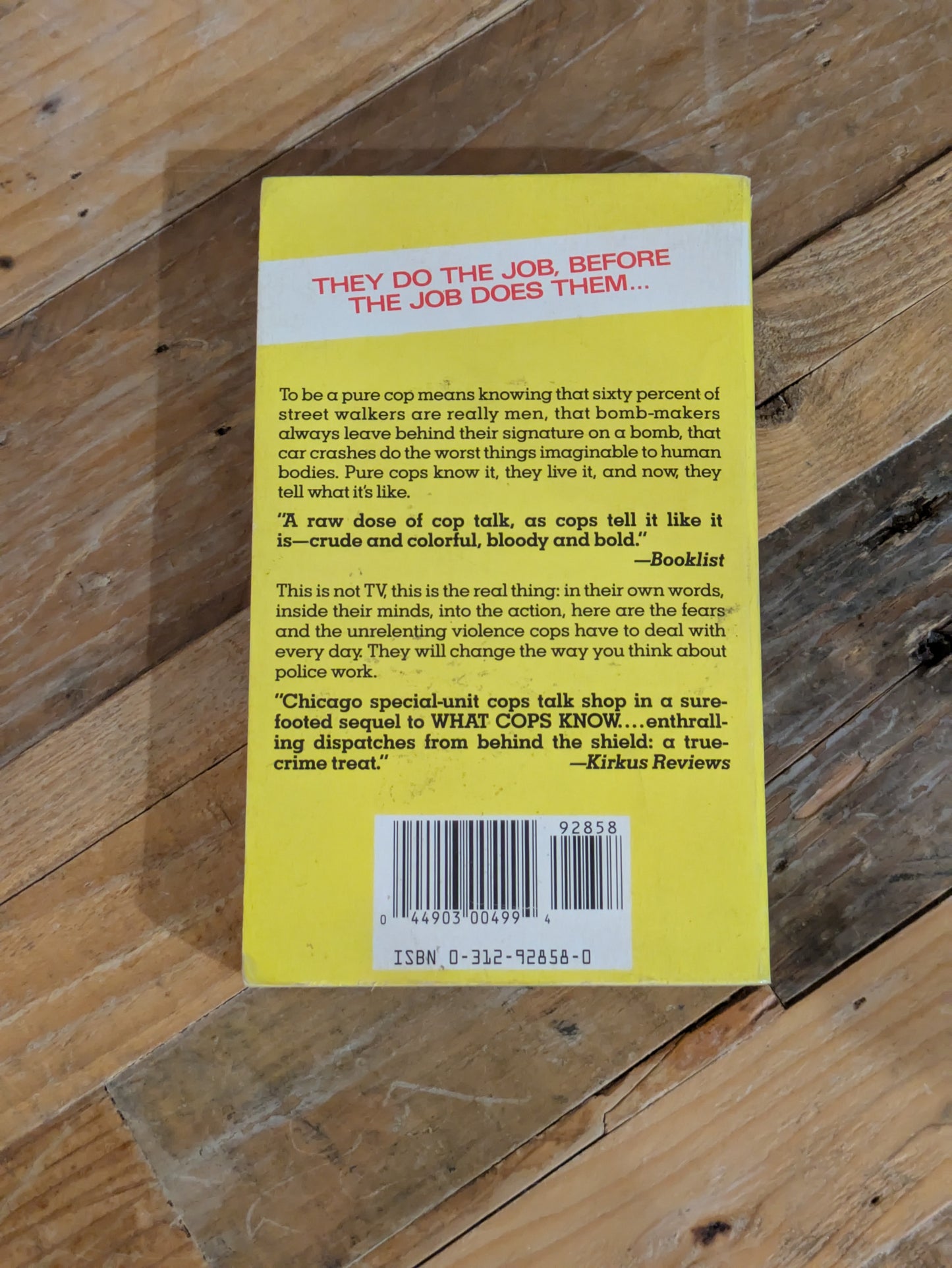 Pure Cop (Vintage Paperback) by Connie Fletcher