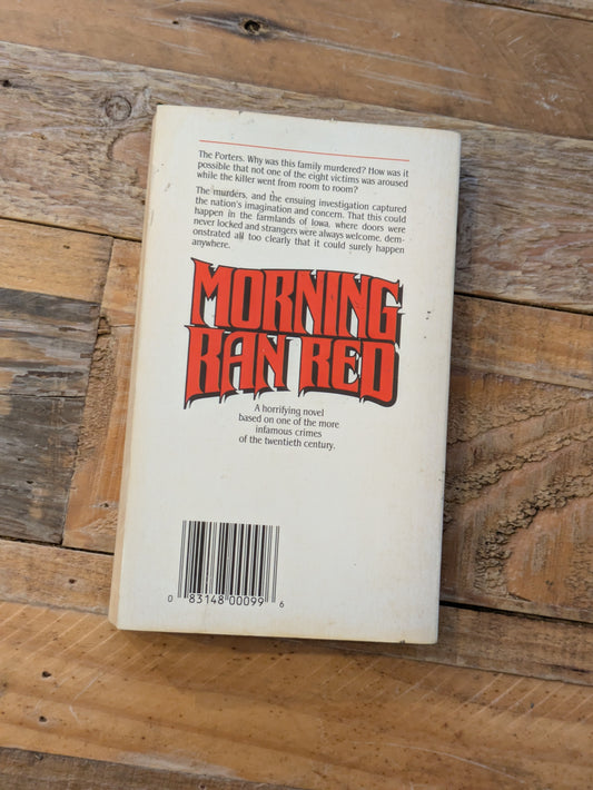 Morning Ran Red (Vintage Paperback) by Stephen Bowman