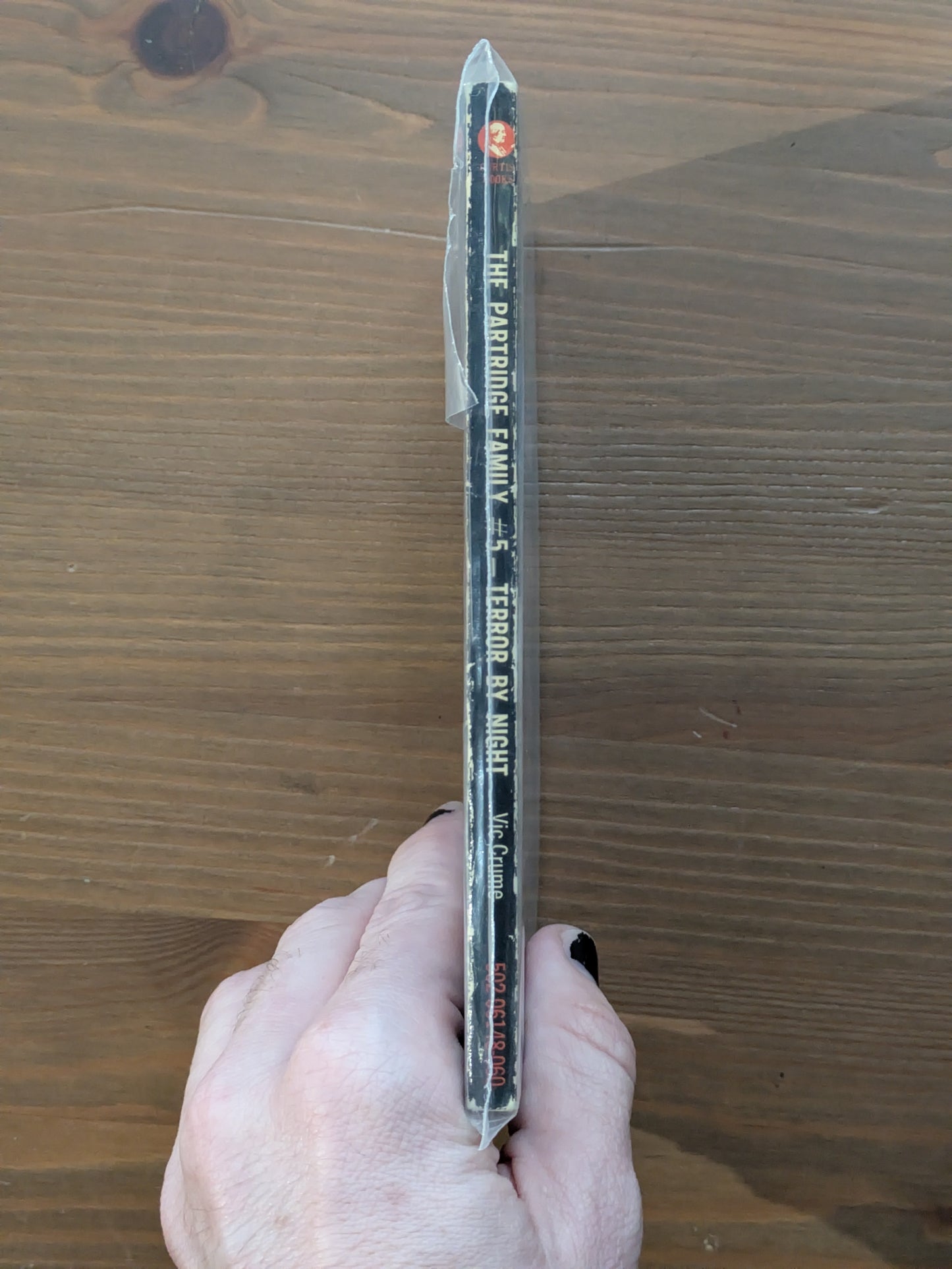 Terror by Night (The Partridge Family #5) by Vic Crume - Vintage Paperback