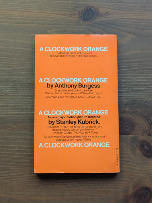 Clockwork Orange, A (Vintage Paperback) by Anthony Burgess