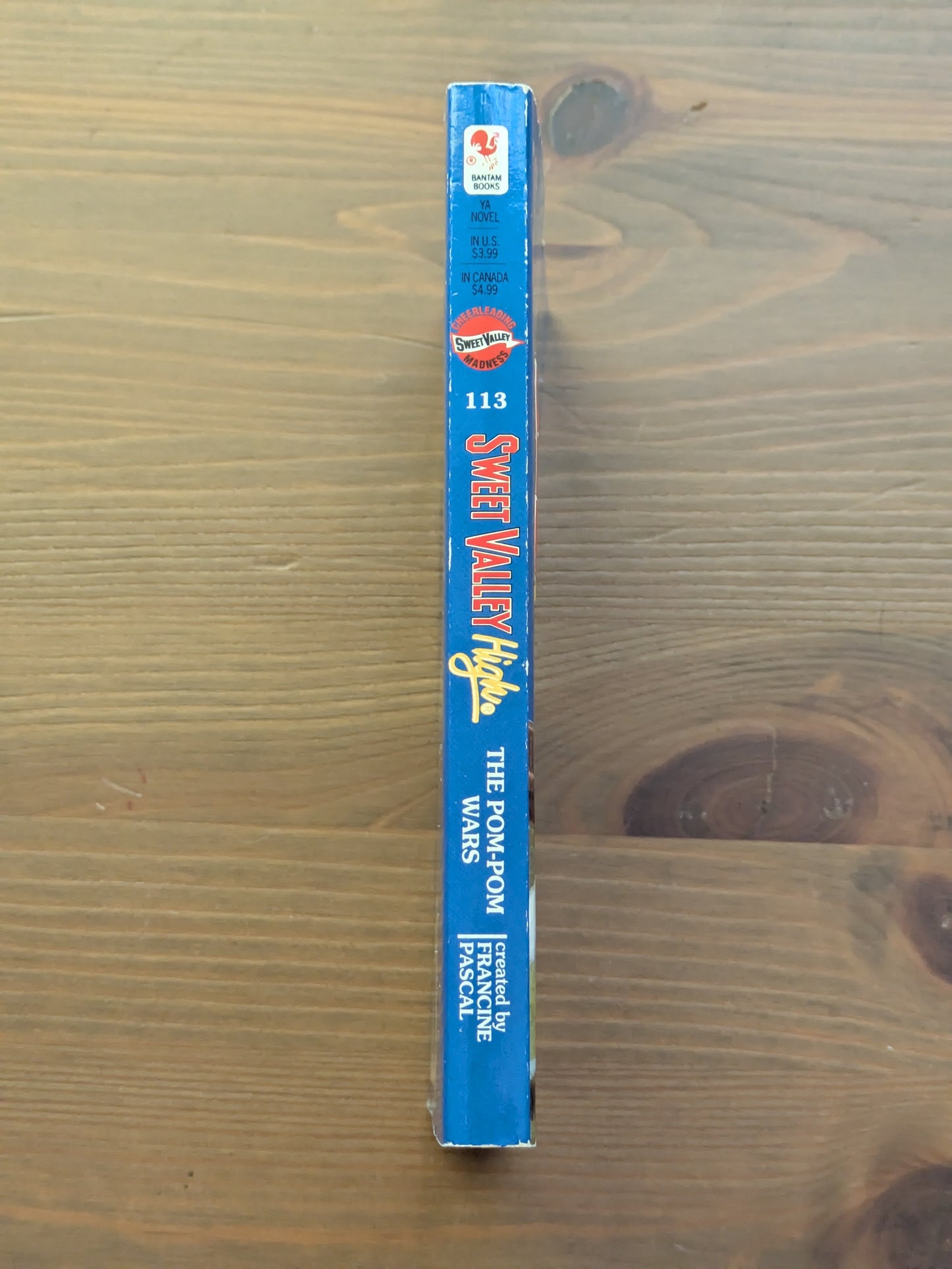 Pom-Pom Wars, The (Sweet Valley High #113) by Francine Pascal