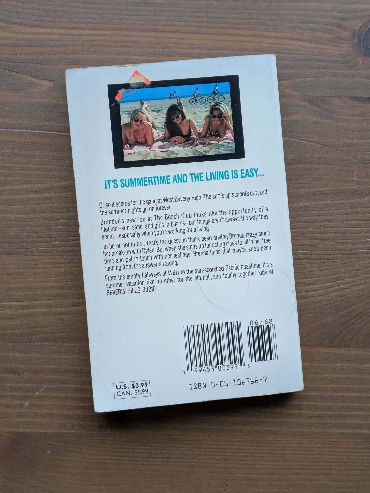 Which Way to the Beach? (Beverly Hills 90210 #3) by Mel Gilden - Vintage Paperback