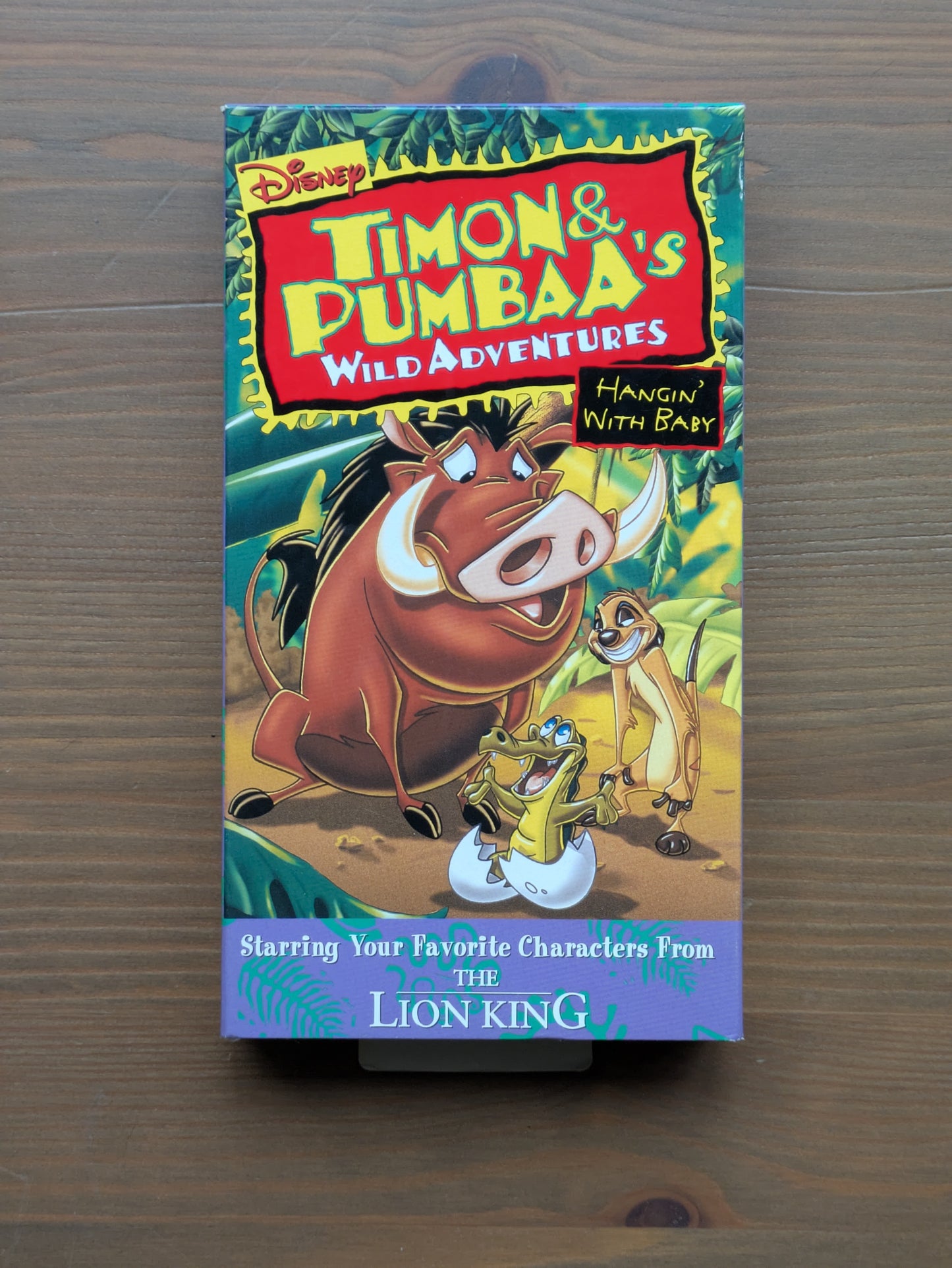 Hangin With Baby (Timon & Pumbaa's Wild Adventures) Vintage Disney VHS