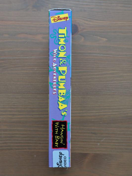 Hangin With Baby (Timon & Pumbaa's Wild Adventures) Vintage Disney VHS