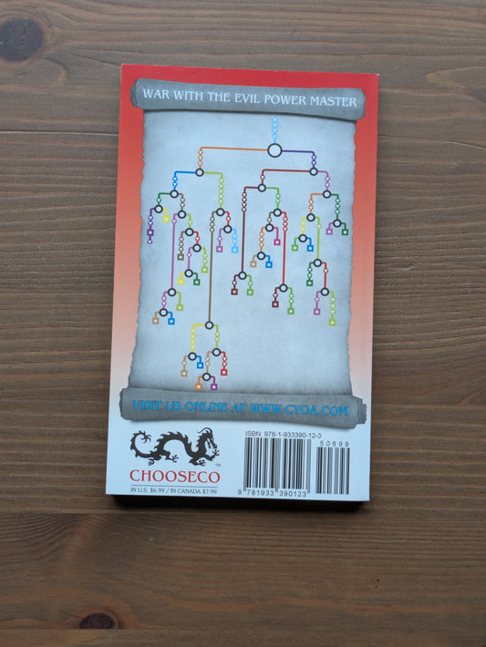 War with the Evil Power Master (Choose Your Own Adventure #12) by R.A. Montgomery