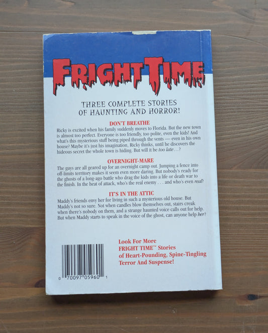 Fright Time #4 (Vintage Horror Anthology) Don't Breathe, Overnight-mare, It's in the Attic