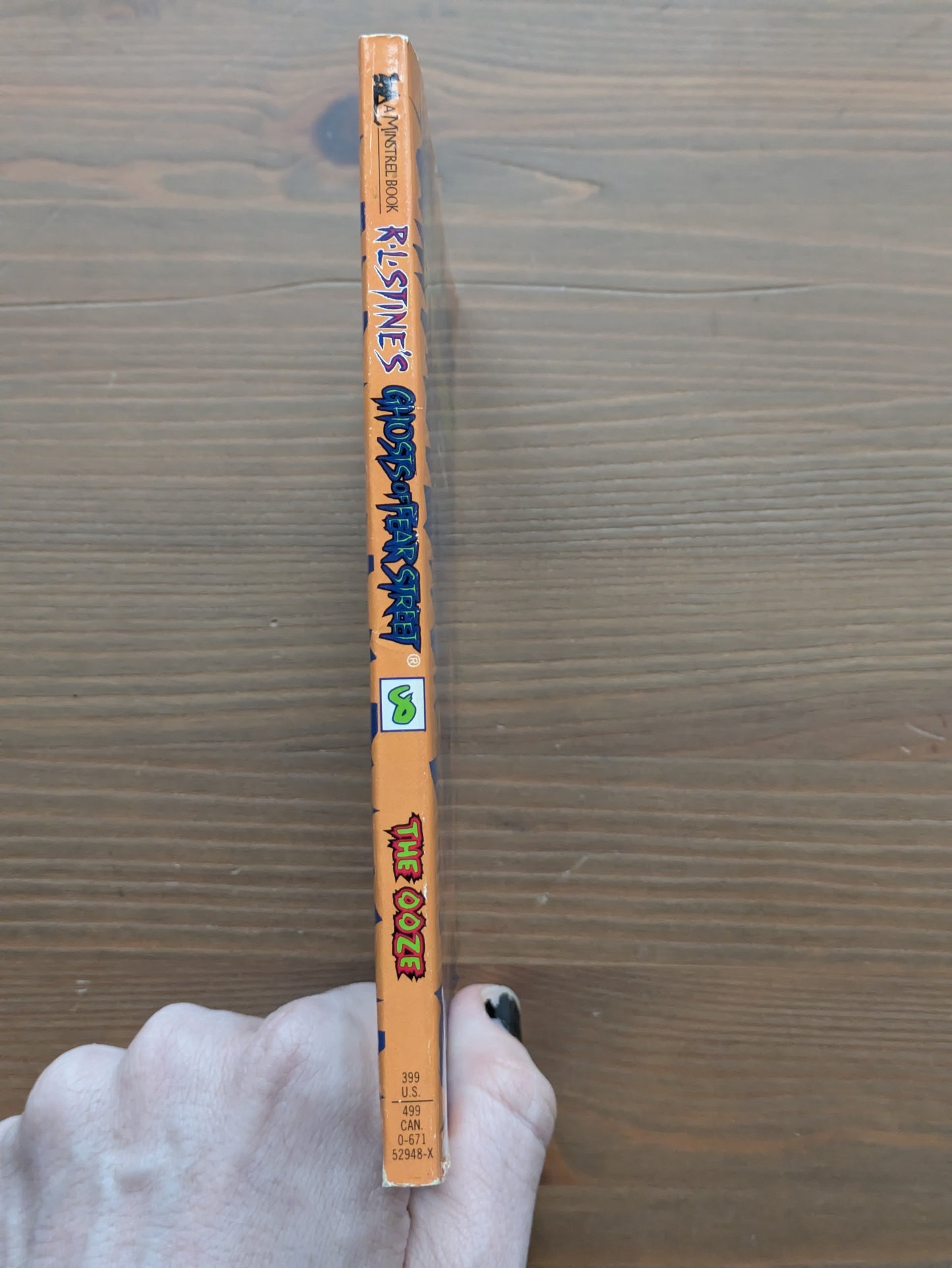 Ooze, The (Ghosts of Fear Street #8) by R.L. Stine - Vintage Paperback