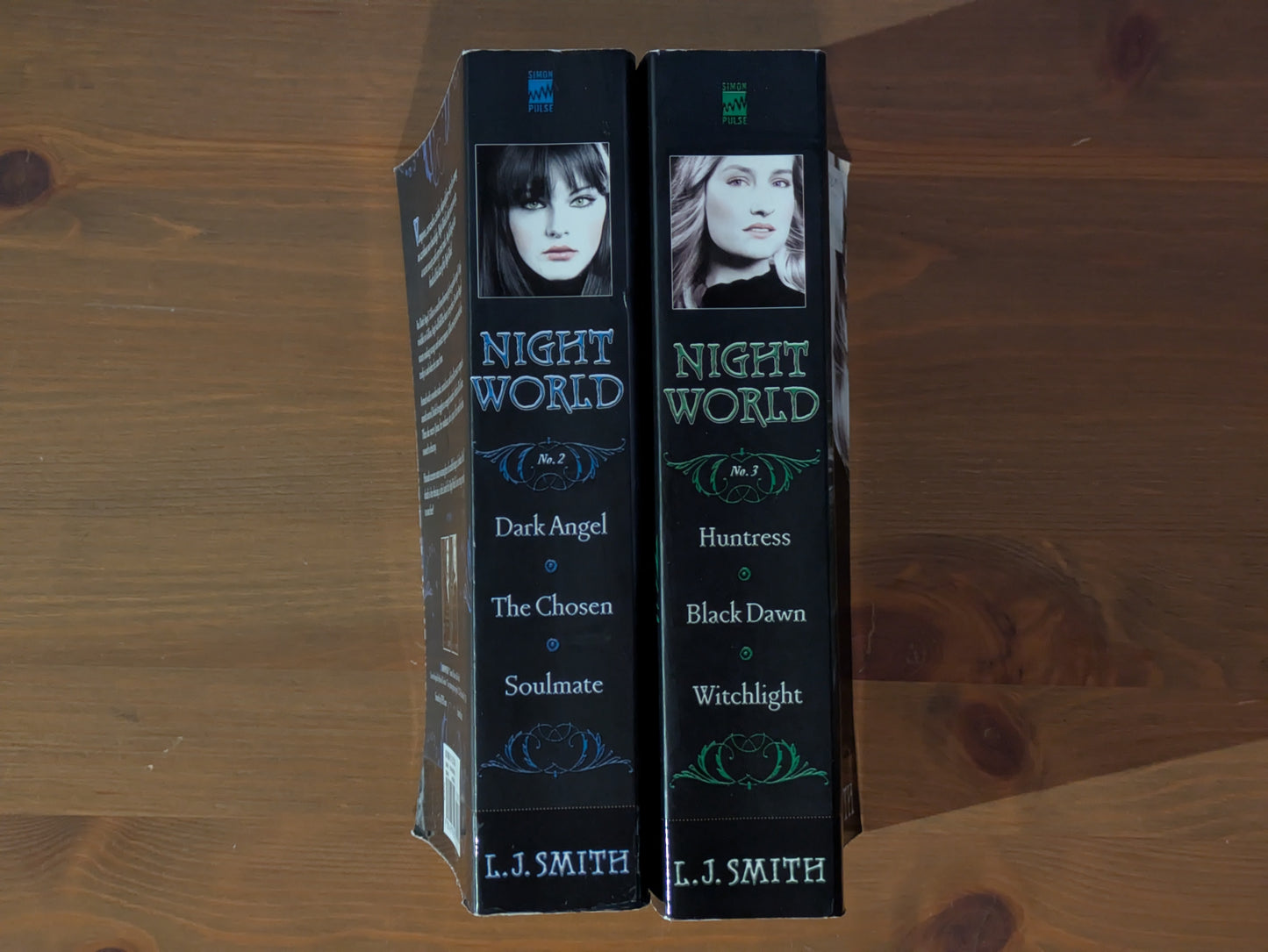 Night World (Books 4-9) by L.J. Smith - Vintage Paperback Anthologies Vol. 2 & 3