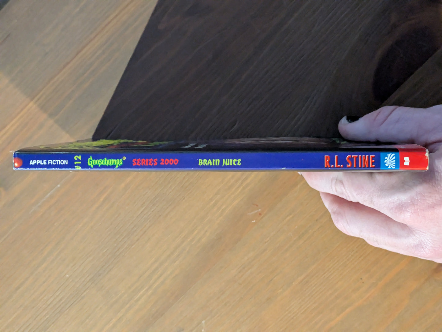 Brain Juice (Goosebumps Series 2000 #12) by RL Stine - Vintage Paperback