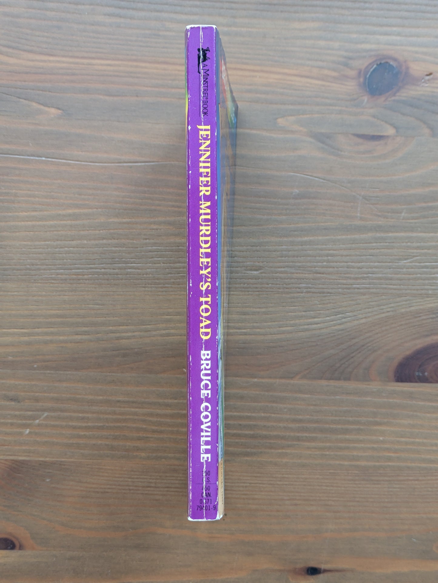 Jennifer Murdley's Toad (Magic Shop #3) by Bruce Coville - Vintage Paperback