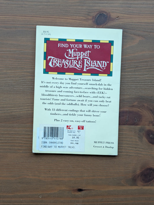 Find Your Way to Muppet Treasure Island (Vintage Paperback) by Kate McMullan, Michael K. Frith (Illustrator)