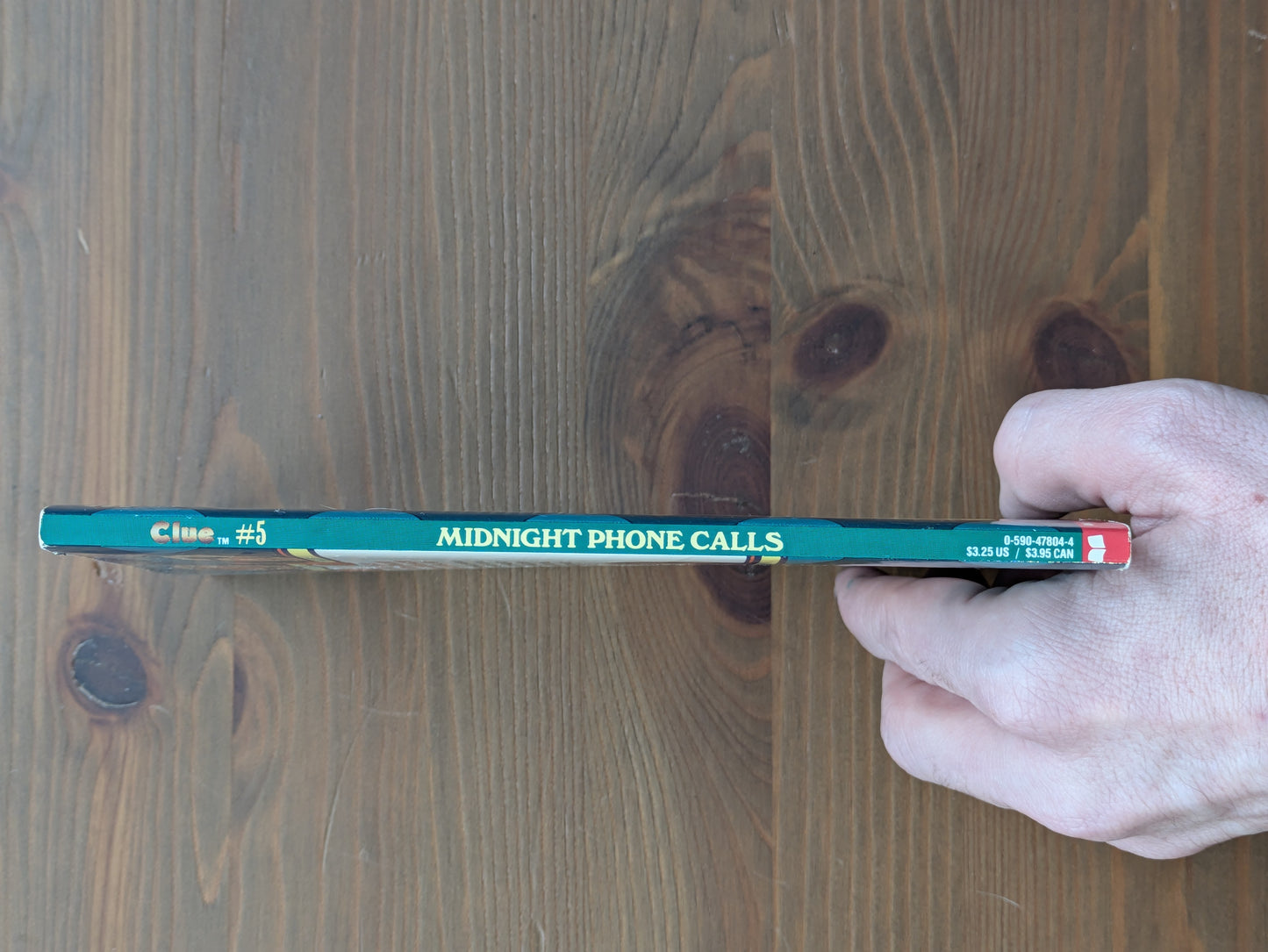 Midnight Phone Calls (Clue #5) by A.E. Parker - Vintage Paperback