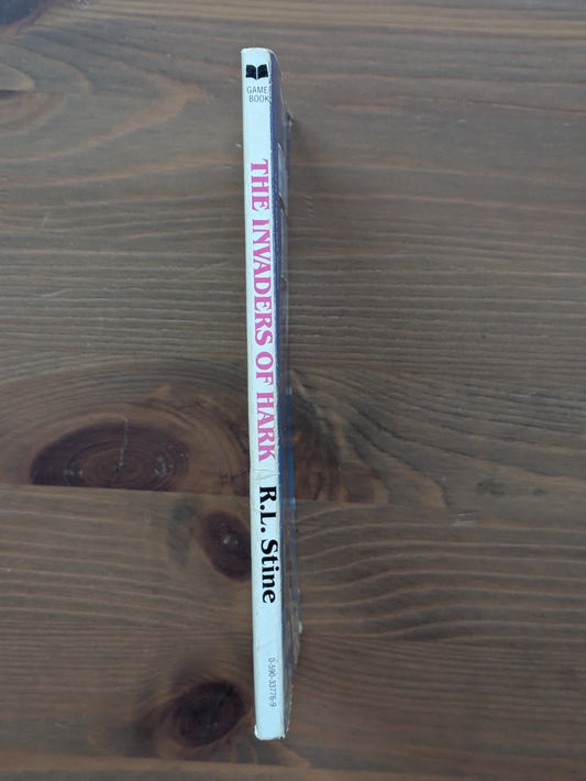 Invaders of Hark, The (Vintage Paperback) by R.L. Stine - Choose Your Own Adventure