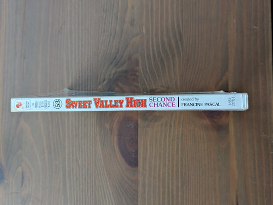 Second Chance (Sweet Valley High #53) by Francine Pascal, Kate William - Vintage Paperback