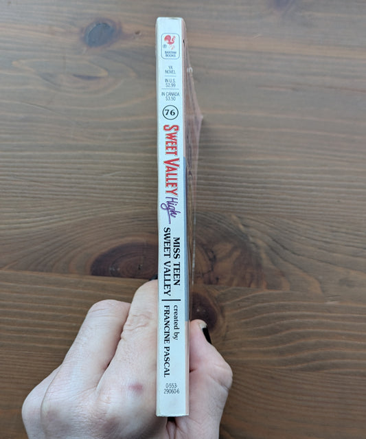 Miss Teen Sweet Valley (Sweet Valley High #76) by Francine Pascal (Creator), Kate William