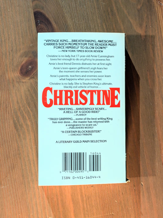 Christine (Vintage Paperback) by Stephen King