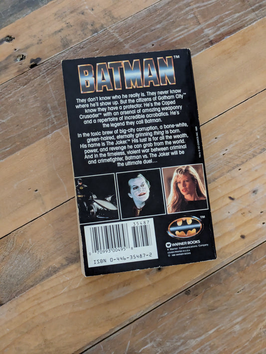 BATMAN (1989 Paperback) Screenplay Novelization by Craig Shaw Gardiner