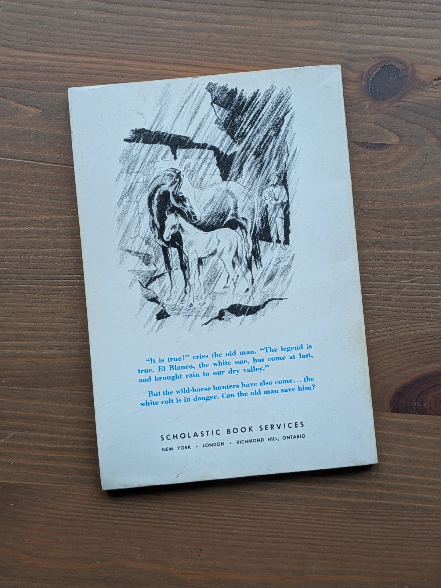 El Blanco: The Legend of the White Stallion (Disney Tie-In Paperback) by Rutherford G. Montgomery