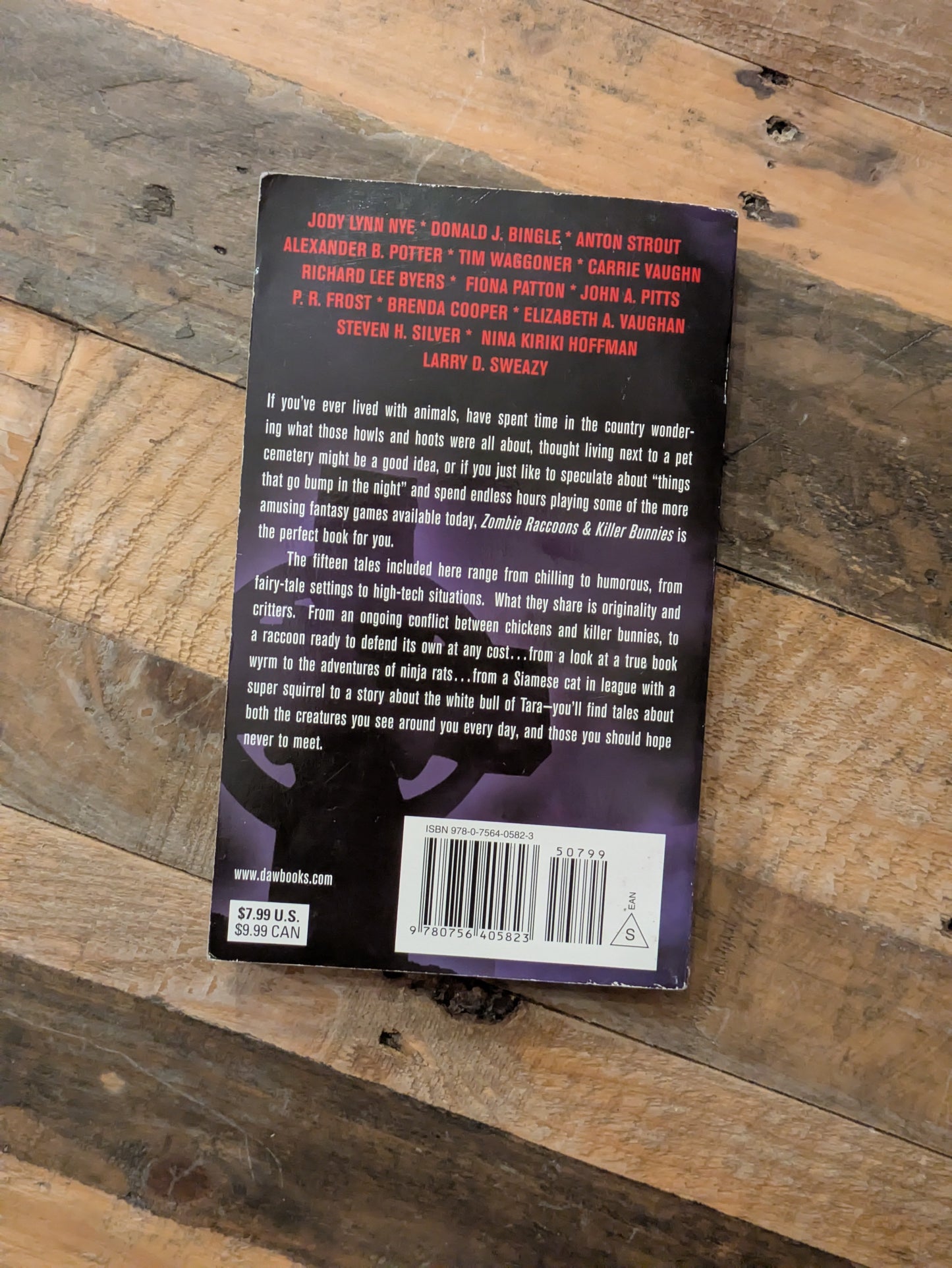 Zombie Raccoons & Killer Bunnies (Paperback Anthology) by Martin H. Greenberg (Editor)