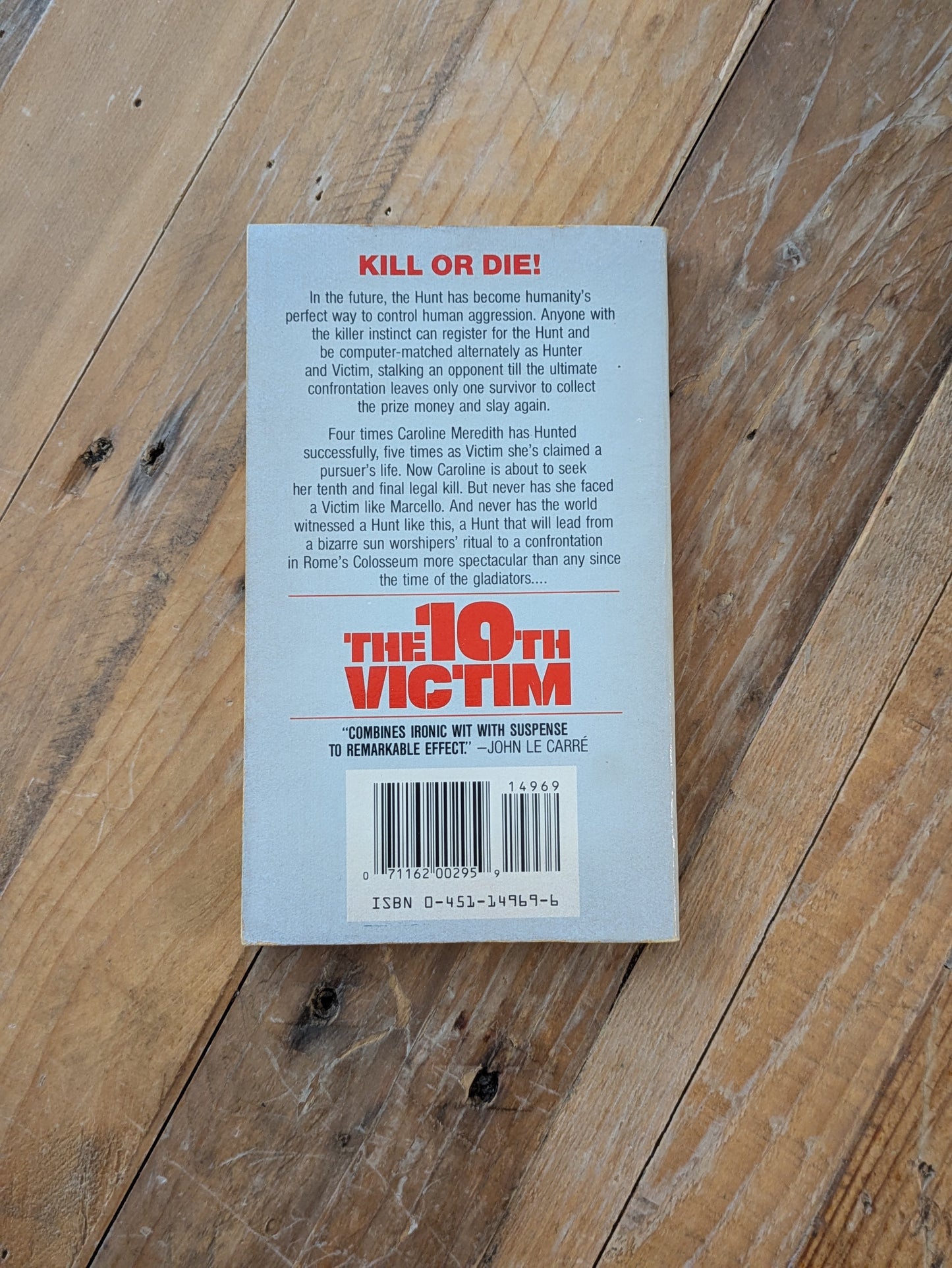 10th Victim, The (Victim #1) by Robert Sheckley - Paperback
