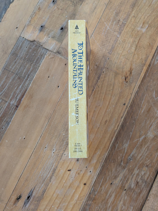 To the Haunted Mountains (Tales of Nedao #1) by Ru Emerson - Vintage Paperback