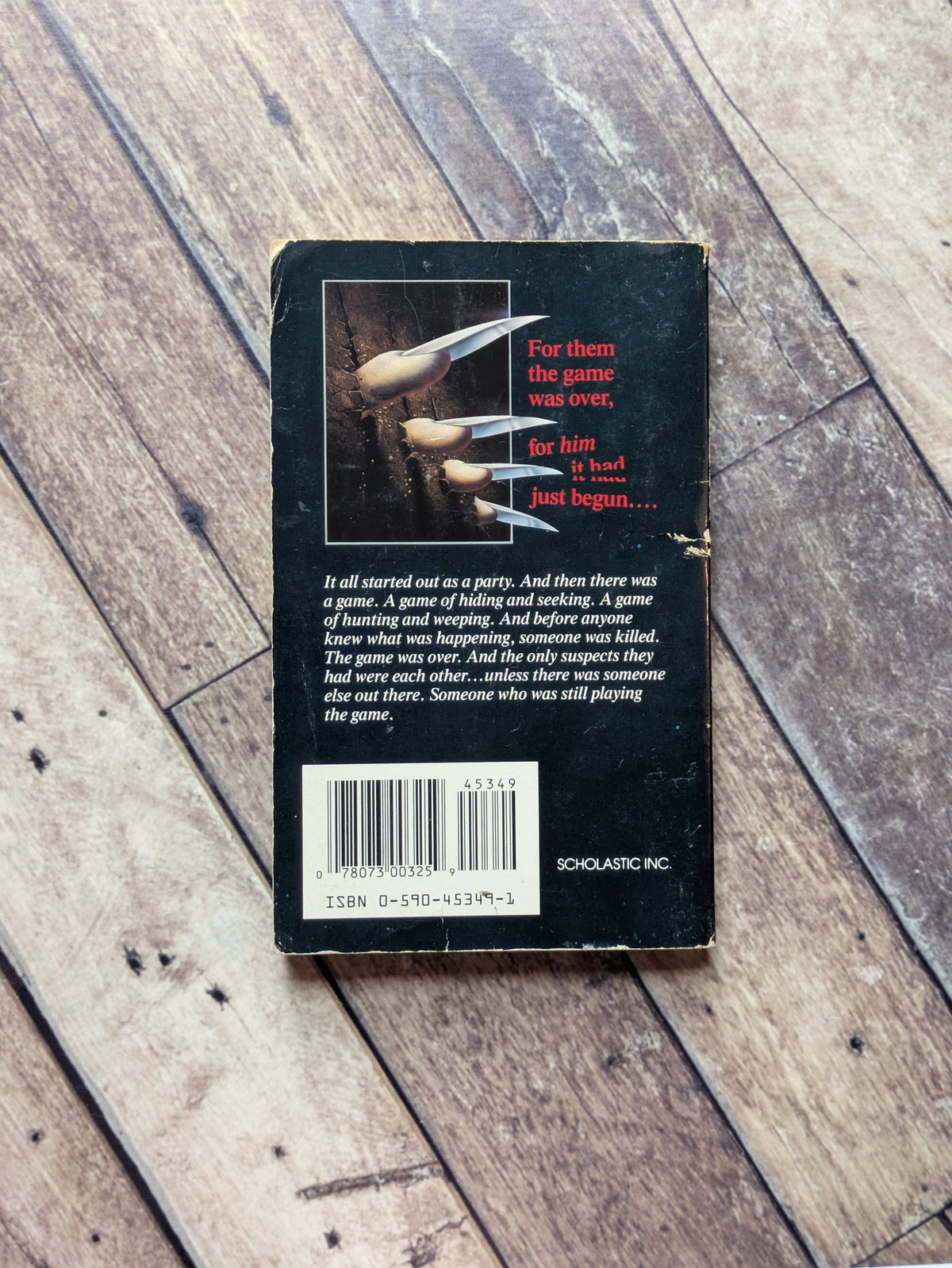Ripper, The (Point Horror) by D.E. Athkins - Vintage Paperback