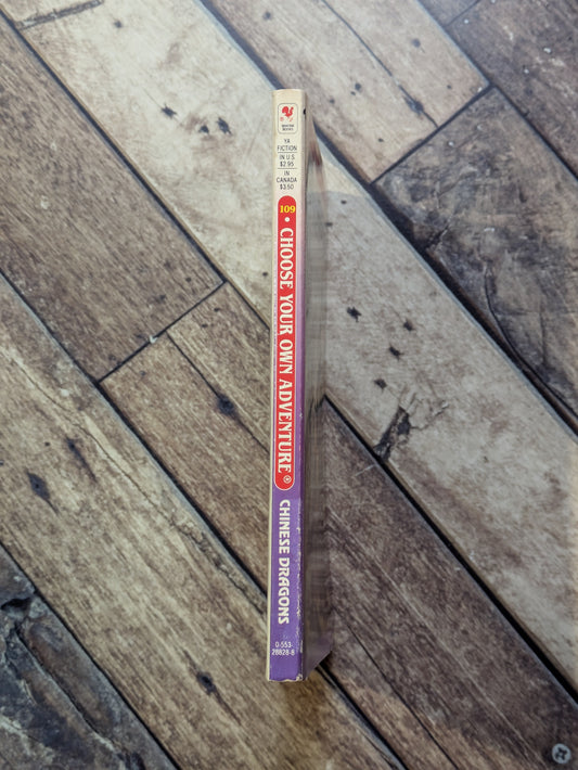 Chinese Dragons (Choose Your Own Adventure #13) by R.A. Montgomery, Yee Chea Lin (Illustrator) - Vintage Paperback