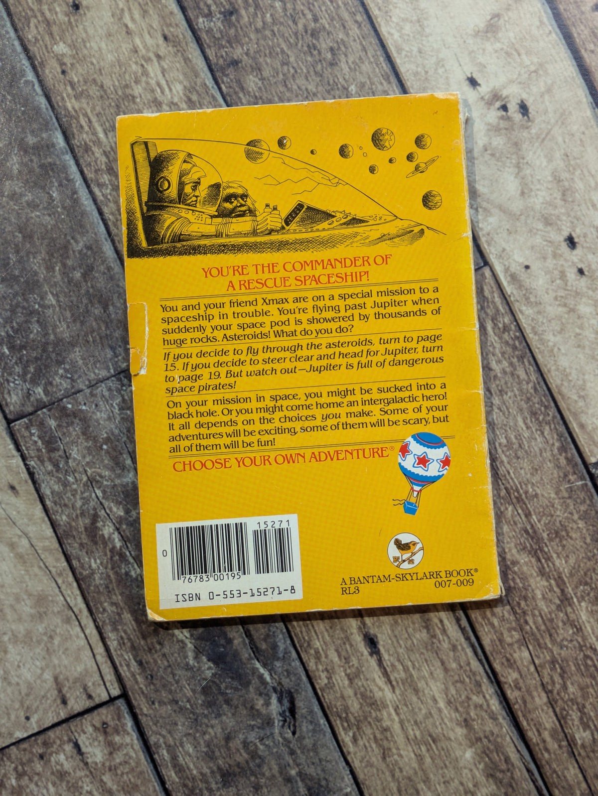 Trouble in Space (Choose Your Own Adventure: Young Readers #20) by John Woodcock, Randy Jones (Illustrator)