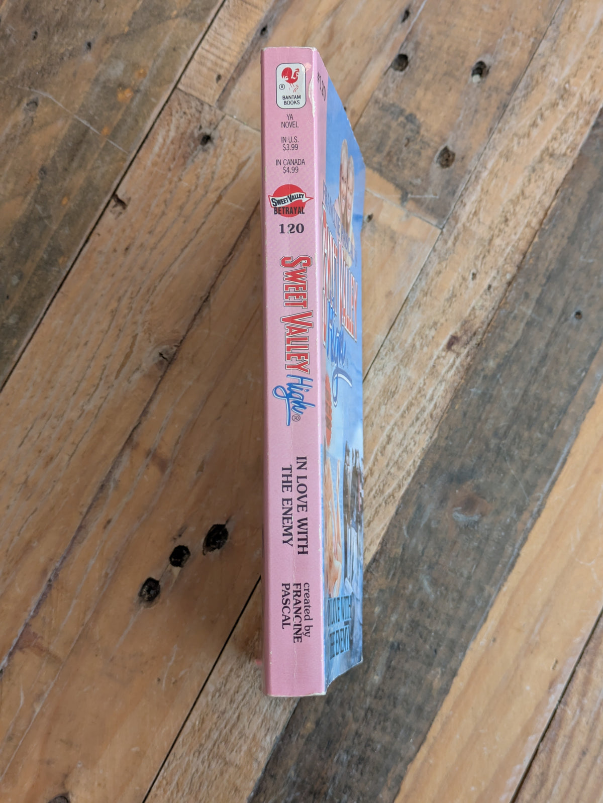 In Love with the Enemy (Sweet Valley High #120) by Francine Pascal (Creator), Kate William