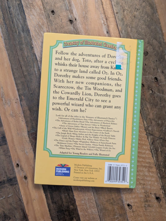 Wizard of Oz, The (Illustrated Cassic Collection) by Ronne Randall - Hardcover