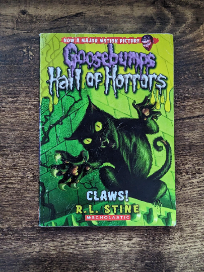 CLAWS! (Goosebumps Hall of Horrors #1) by R.L. Stine - Paperback