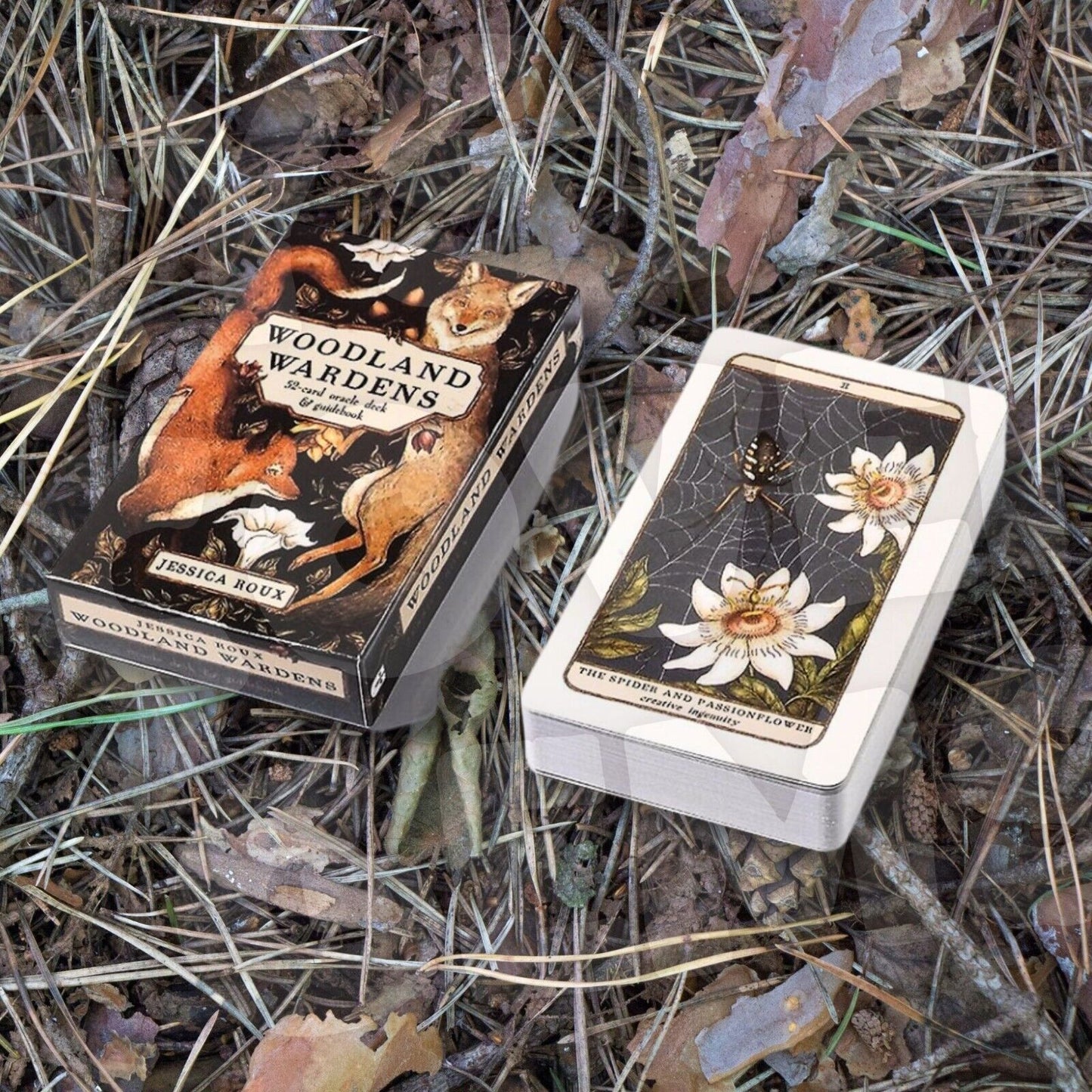 Woodland Wardens Tarot Cards - Vintage Style Artwork Oracle Deck