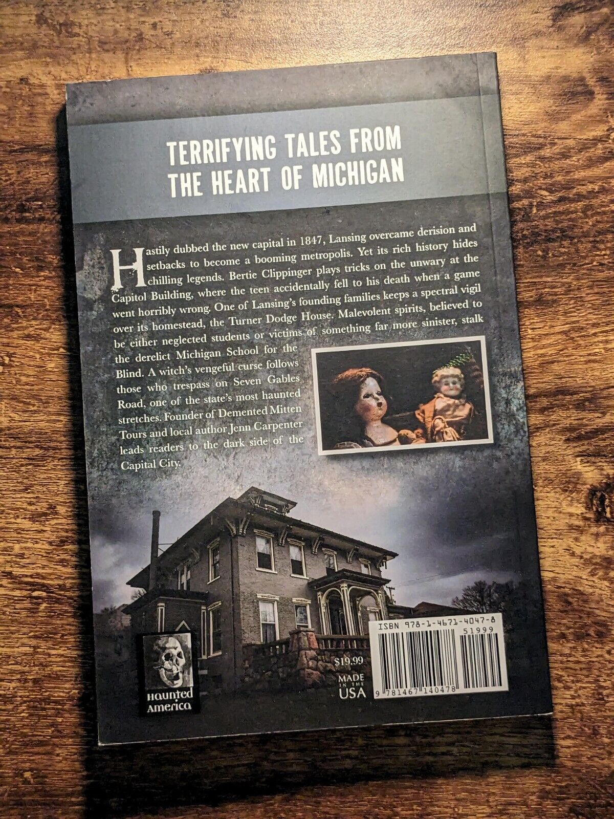 Haunted Lansing (Haunted America Series) by Jenn Carpenter