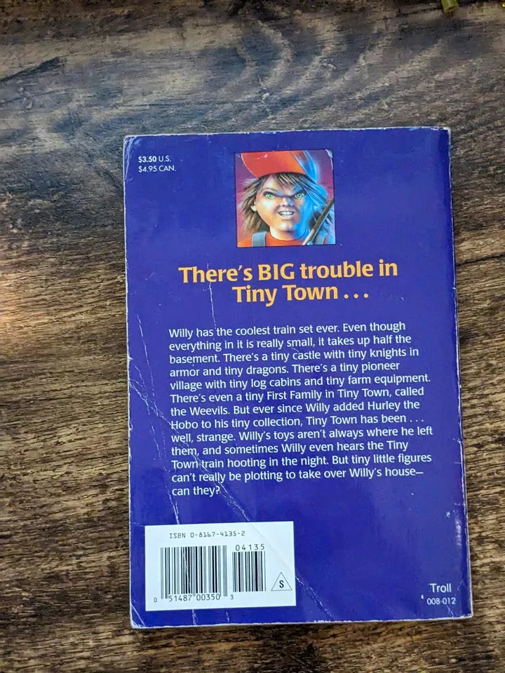 Terror in Tiny Town (Deadtime Stories #1) by A.G. Cascone - Vintage Paperback