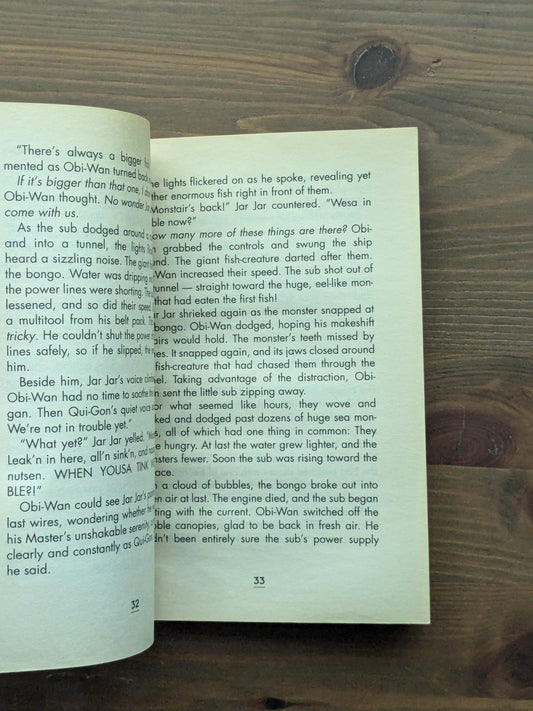 Phantom Menace, The (Star Wars: Episode I Junior Novelizationo) by Patricia C. Wrede - Vintage Paperback