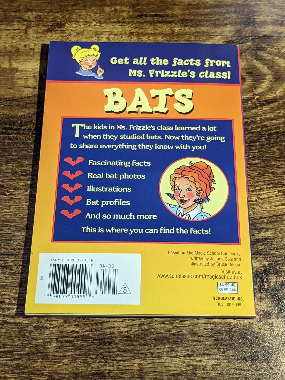 Bats (Magic School Bus Fact Finder) - Paperback By Hirchmann, Kris - Asylum Books