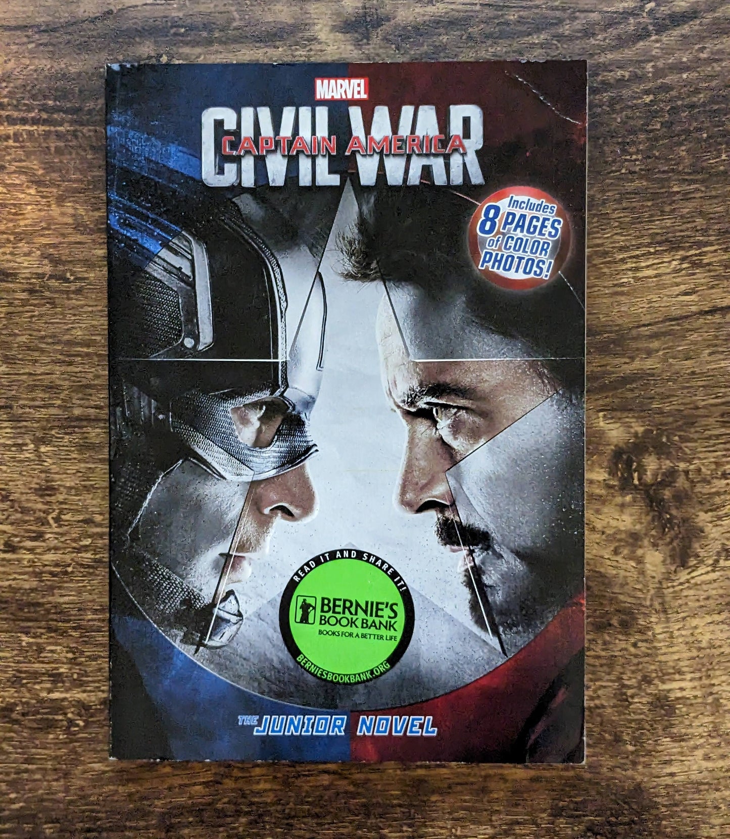 Captain America: Civil War (Marvel Junior Novelization) - Asylum Books