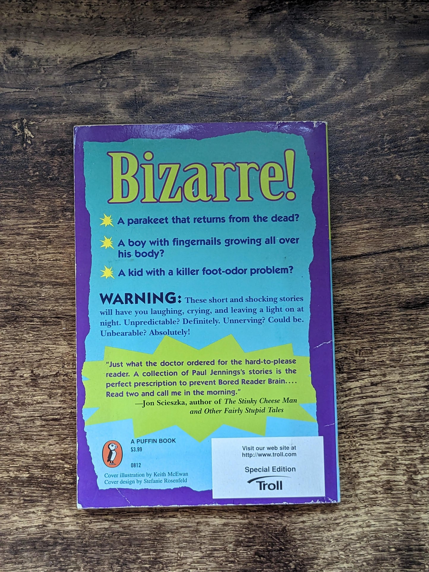 Covered with Nails: and Other Stories to Shock Your Shock Off! (Puffin Short Stories) - Asylum Books