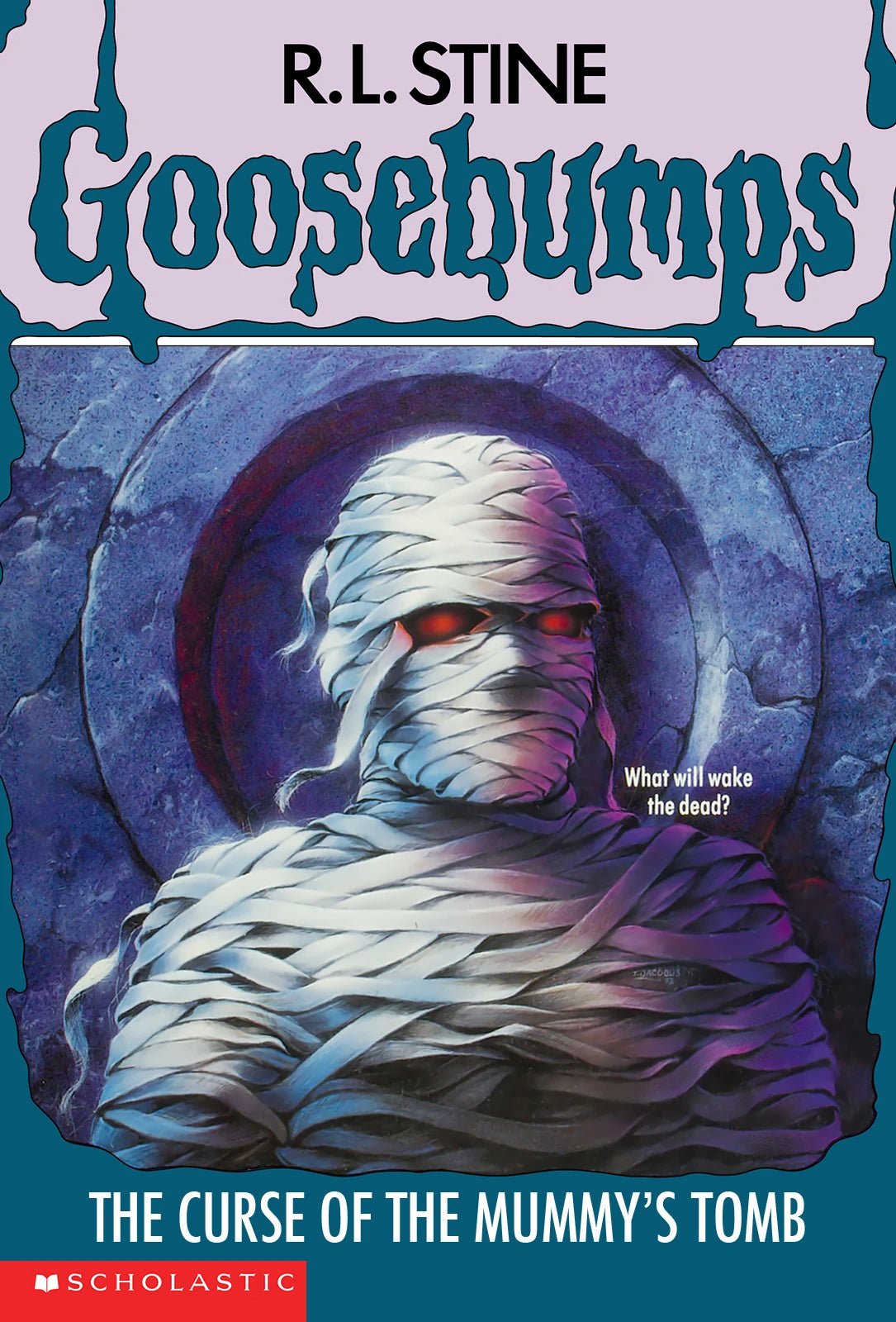 Curse of the Mummy's Tomb, The (Goosebumps #5) R. L. Stine Vintage Paperback - Asylum Books