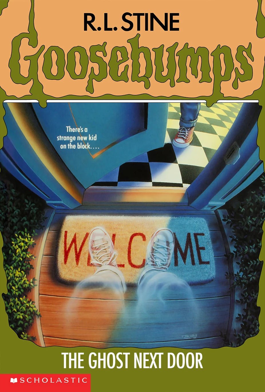 Ghost Next Door, The (Goosebumps #10) R.L. Stine Vintage Paperback - Asylum Books