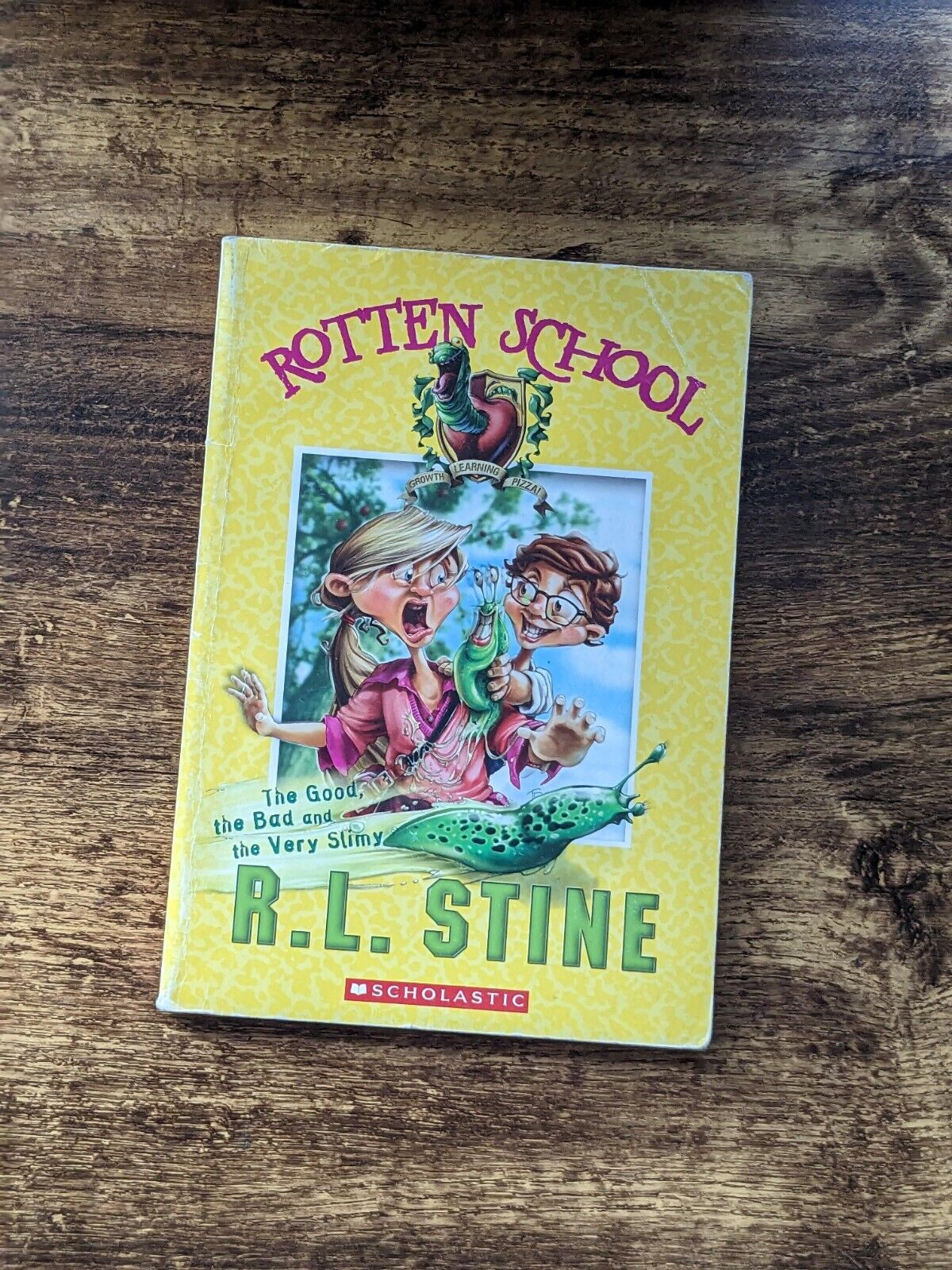 Good, the Bad and the Very Slimy, The (Rotten School #3) R.L. Stine - Asylum Books