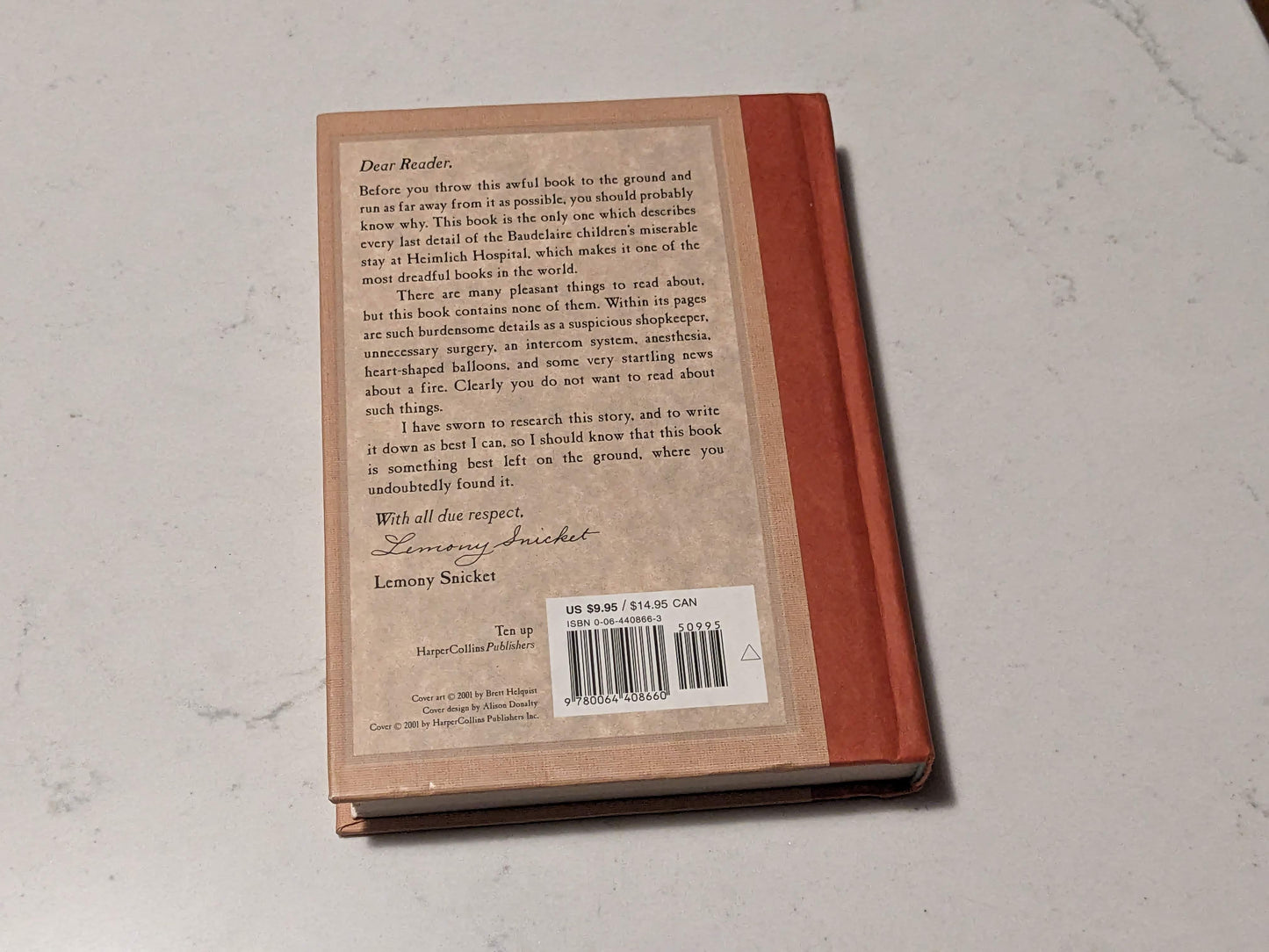 Hostile Hospital, The (Series of Unfortunate Events #8) Lemony Snicket - Asylum Books