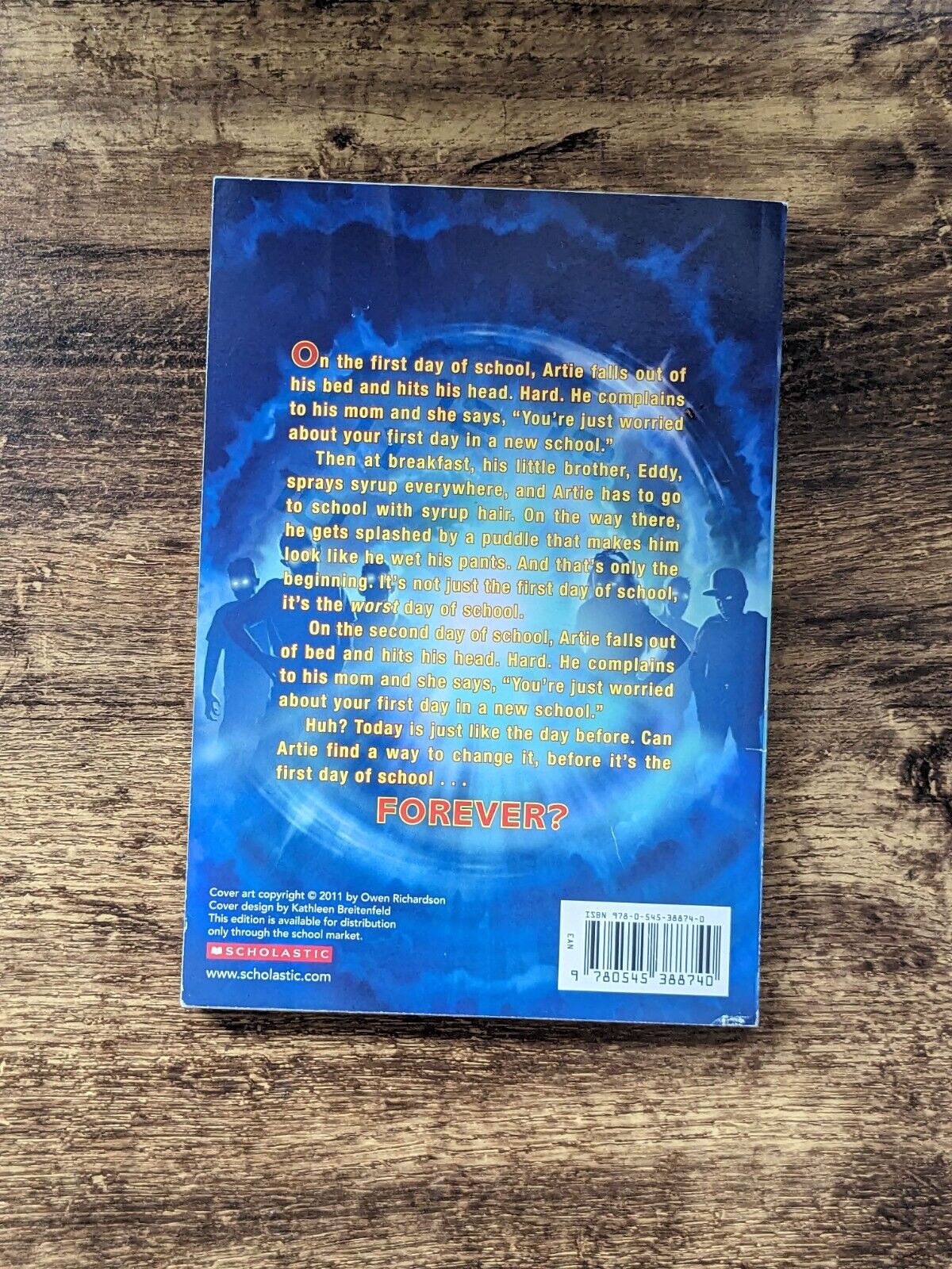 It's the First Day of School...Forever! by R. L. Stine Paperback Scholastic 2011 - Asylum Books