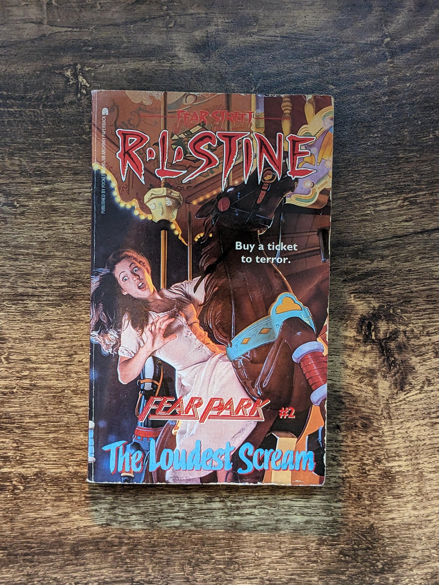 Loudest Scream, The (Fear Street: Fear Park #2) R.L. Stine - Asylum Books